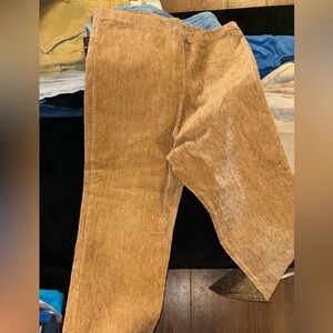 Francesca's Collections Tan Corduroy Pants